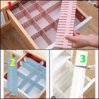 Adjustable Drawer Storage Organizer