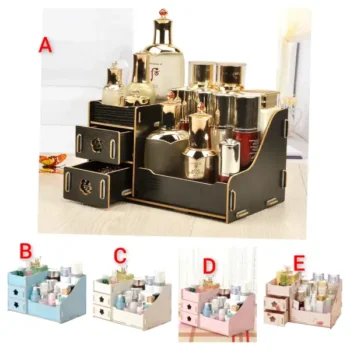 Hoomal Wooden Make Up Organiser