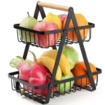 Metallic 2-Layer Multifunctional Organizer / Fruit Rack 1 Metallic-Fruit-Rack.webp