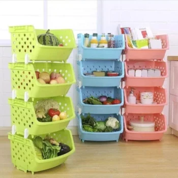 4-Tier Multipurpose Vegetable Rack