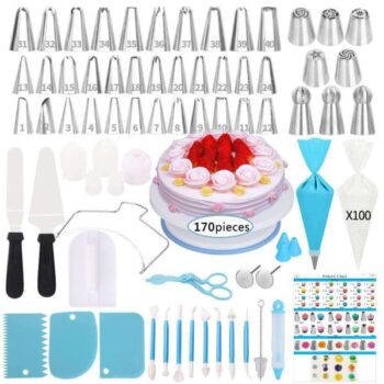 170 piece Cake Decor