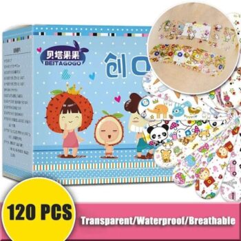 120PCS Cartoon Band-Aid Wound Plast