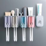 Portable Toothbrush and Toothpaste Dispenser