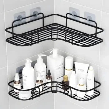 Metallic Corner Triangular Bathroom