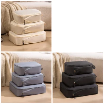 4Pcs Set Compression Travel Bags