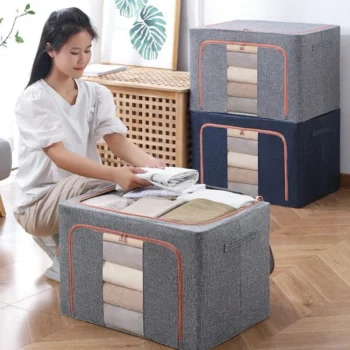 100L Zipped Storage Box/ Wardrobe Organizer