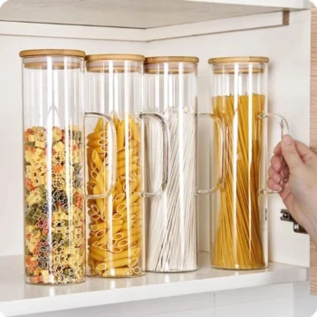 High Borosilicate Glass Sealed Jar