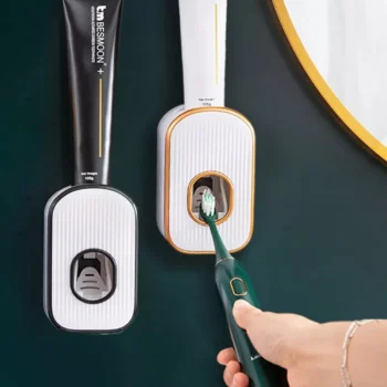 Wall-Mounted Toothpaste Squeezer