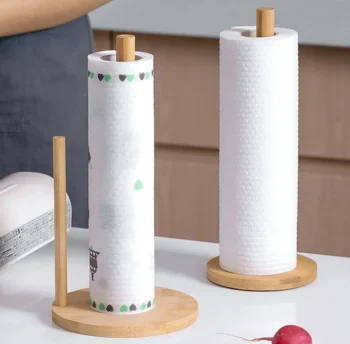 Bamboo Sleek Kitchen Serviette Holder