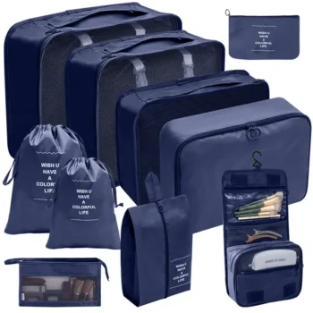 10-Piece Luggage Travel Organizers