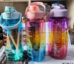 3 in 1 Motivational Water Bottle