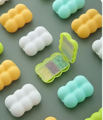 6 Grid Pill Case