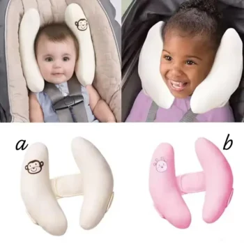 Banana Shaped Toddler Head & Neck Support Pillow