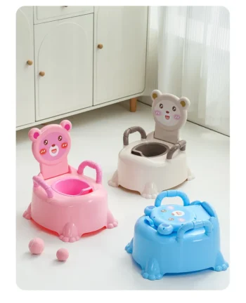 Bear & Panda Shaped Portable Baby Training Potty