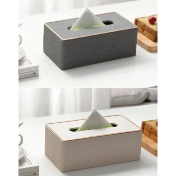 Leather Tissue Box