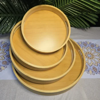 4 in 1 Multi-functional Bamboo Trays