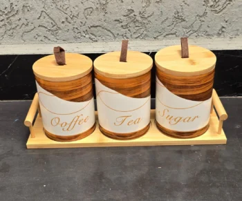 3pcs Ceramic Canisters