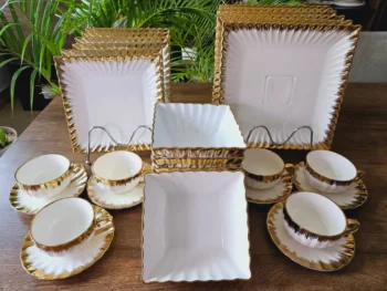 Elegant 30 Pcs Ceramic Dinner Set