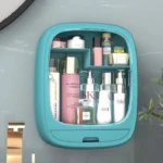 wall-mounted makeup organizer