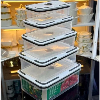 5 in 1 Fridge Containers Set