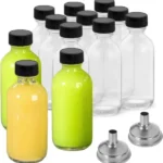 5PC Ginger Shots Glass Bottles