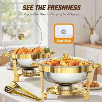 elegant buffet dish