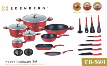 23PC EDENBERG Cookware Set